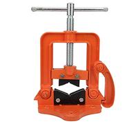 Tornillo de banco para tubos, herramienta de prensado resistente de acero con alto contenido de carbono para trabajos eléctricos de plomería, capacidad de abrazadera de 50mm AK6429