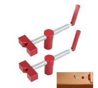 Tornillo de banco pequeño para mesa | Banco de aleación de aluminio, herramientas compactas de carpintero, herramientas de trabajo de metal, carpintería ajustable para banco de trabajo