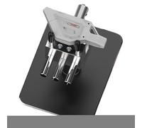 Tornillo de banco pequeño | Tornillo de banco portátil 2 en 1 | Prensa portátil de precisión antideslizante resistente de liberación rápida para hacer joyas, carpintería, garaje, taller