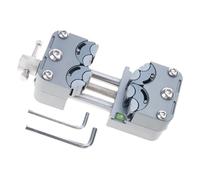 Tornillo de banco pequeño, yunque profesional y base para hacer joyas y proyectos de metalurgia, tornillo de banco resistente