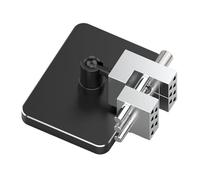 Tornillo de banco portátil 2 en 1 de aluminio desmontable para mesa de montaje, accesorio portátil, herramienta de pasatiempo, precisión para hacer modelos