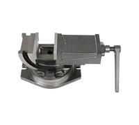 Tornillo de banco, tornillo de banco de trabajo 19 KN, tornillo de banco de banco de trabajo de 80 mm, apertura de 80 mm, inclinable 0-90° y giratorio 360°, escala de alineación precisa, para