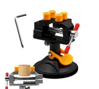 Tornillo De Banco | Tornillo De Prensa Pequeño Con Ventosa - Mesa Giratoria 360° Sujetador Regulable Aleación de Aluminio para Taladrar Cortar Trabajos en Madera