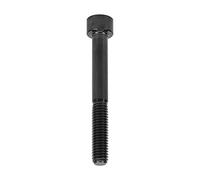 TORNILLO DE BICICLETA TORNILLO DE VÁSTAGO DE MANILLAR DE ALEACIÓN DE TITANIO LIGERO M6X50MM TORNILLO DE BICICLETA PORTÁTIL PARA EXTERIORES (Black)