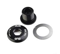 Tornillo de biela, aleación de aluminio para bicicleta, kit de pernos de cigüeñal, 17 g, autoextraíble M18-M30 para SRAM SPARE para DUB