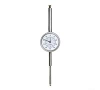 Tornillo de bloqueo para indicador de dial 0-50 mm 0,01 mm de lectura de | Cuerpo de metal, graduación de 0,01 mm, 58 mm para esfera de esfera, resistente a la corrosión, uso duradero