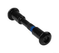 Tornillo de bloqueo plegable fiable con enchufe hexagonal para montaje de scooter M365 diseñado para bloquear de forma segura piezas con acero resistente (negro)