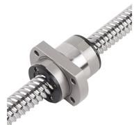 Tornillo de bola anti-juego Tornillo de bola SFY2040 CNC de alta velocidad R40 Paso 40mm Procesamiento de extremos tornillos con rosca de precisión(500mm)