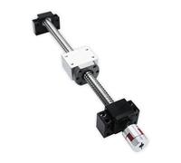 Tornillo de bola anti-retroceso Kit de husillo de bolas de gran avance SFE2020 de 20 mm con carcasa de tuerca DSG2020, soporte de extremo BKBF15 y acoplamiento(750mm)