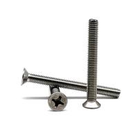 Tornillo de cabeza avellanada plana cruzada M2 M2.5 M3 M3.5 M4 M5 M6 M8 alargado más largo 3-100mm 304 acero inoxidable GB819(35mm,M6 10pcs)