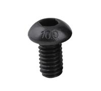 Tornillo de cabeza botón hexagonal acero al carbono 10,9