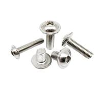 Tornillo de cabeza hexagonal con arandela y junta de acero inoxidable 304 A2-70, M2, M2.5, M3, M4, M5, M6, M8