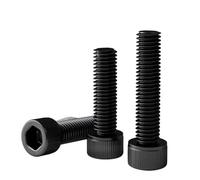 Tornillo de cabeza hexagonal con rosca completa, de acero al carbono negro de alta resistencia grado 12.9, M1.4, M1.6, M2, M2.5, M3, M4 y M5.(14mm,M3-20pcs)
