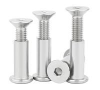 tornillo de cabeza hexagonal interno, Tornillo avellanado hexagonal de acero inoxidable 304 y tuerca remachable M6 M8(M8 x 60mm Rivet Nut M8x15)