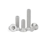 tornillo de cabeza hexagonal interno, Tornillos de cabeza avellanada Torx acero inoxidable 304, M1.4-M4 x 3-50 mm(M2 x 12mm)