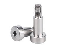 Tornillo de cabeza hueca con forma de hombro, Tornillo de hombro con eje posicionado hexagonal interno, tapón, perno cojinete cabeza copa límite M2 -M16(35mm (2pcs),(D5) M4)