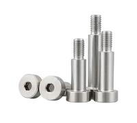 Tornillo de cabeza hueca hexagonal de acero inoxidable 304, M2, M2.5, M3, M4, M5, M6, M8, M10, con cojinete de rodillos, tornillo de hombro, perno(18mm,D3x M2.5 (10pcs))