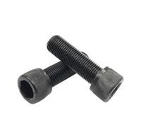 Tornillo de cabeza hueca hexagonal de paso fino M10*1,0 M10*1,25, perno de paso de rosca fina de acero de aleación M10, A001(M10x1.0 Pitch,M10x20-10 pieces)