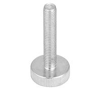 Tornillo de cabeza moleteada, tornillo de cabeza de moleteado plano de acero al carbono 10pcs M8 Tornillos de cabeza moleteada plana Tornillos Accesorio(M8*40（10pcs）)