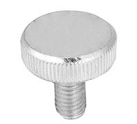 Tornillo de cabeza moleteada, tornillo de cabeza de moleteado plano de acero al carbono 10pcs M8 Tornillos de cabeza moleteada plana Tornillos Accesorio(M8*16(10pcs))