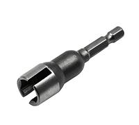 Tornillo de cabeza plana destornillador eléctrico orificio de mariposa llave de zócalo de extensión barra de broca hexagonal, herramienta de vaso de mariposa