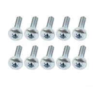 Tornillo de cabeza plana para equipos de césped y jardín compatible con sujetadores de motores Kt745 3039 Kt735 3066 Sv735 3019 (10 piezas)