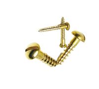 Tornillo de cabeza plana ranurada de latón, autorroscante, redondo, for madera, 20/50/100 unidades, M1.6, M2, M2.5, M3, M3.5, M4, M5, M6(M3.5x12(100pcs))