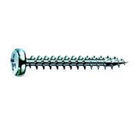 Tornillo de cabeza redonda (6 x 50 mm, Zincado, 16 ud., TX para accionamientos TORX)