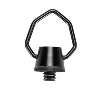 Tornillo de cámara 1/4 para placa de liberación rápida, gancho de metal, trípodes, lámpara de camping, cámara circular colgante
