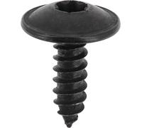 Tornillo de chapa de cabeza ancha para interior RLX Huella Torx en bolsita, 4,2 mm x 13 mm, zinc negro, lote de 20