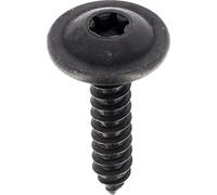 Tornillo de chapa de cabeza ancha para interior RLX Huella Torx en bolsita, 4,2 mm x 19 mm, zinc negro, lote de 20