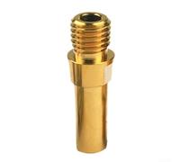 Tornillo de columna de aleación mecanizado CNC para horquillas delanteras de bicicleta con compatibilidad V-Brake M8x1.25 M10x1.25 M10x1.0 (M10×1.0 amarillo)