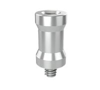 Tornillo de conversión de montaje en trípode, aleación de aluminio 6061, adaptador de 1/4-3/8 pulgadas para mayor estabilidad en fotografía profesional, convertidor de tornillo de montaje en trípode