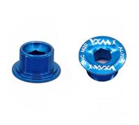 Tornillo de cubierta de manivela de aleación de aluminio de peso equilibrado para M19 M20, cubiertas de pedalier para montar a diario (M20 azul)