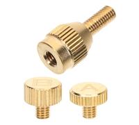 Tornillo de Cuello de Saxofón Metálico Dorado, 1 Juego