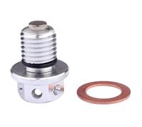 Tornillo de drenaje de aceite para motocicleta Dirt Bike para ATV CNC Billet de aluminio magnético con arandela de sellado Agujero de alambre de seguridad Rojo Azul Oro Verde Plata Negro Ajuste Parte