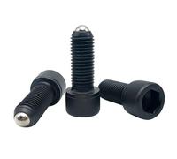Tornillo de émbolo de resorte hexagonal, tornillos de fijación con punta de bola de acero de aleación M4-M12 A059 for posicionamiento y bloqueo de accesorios de maquinaria (M8x35-30 pieces)