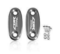 Tornillo de espejo retrovisor de motocicleta deCNC Para CBR600RR 04-16 CBR1000RR 04-07 Cubierta Para El Orificio Del Espejo De La Motocicleta Tapa Para Accionado Por Parabrisas(Y-6)