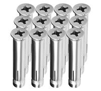 tornillo de expansión, 3 uds, tornillos de expansión resistentes for Hardware bricolaje, resistente al óxido y perno anclaje manga acero inoxidable 304(M8x70)