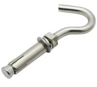 Tornillo de expansión, Gancho de expansión for muro hormigón, Perno tornillo resistente acero inoxidable dentro M6/M8/M10/M12