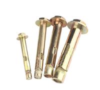 Tornillo de expansión hexagonal interno acero al carbono recubierto zinc coloreado, longitud 40-200 mm (60, 20 unidades), M8(200mm(5pcs),M8)