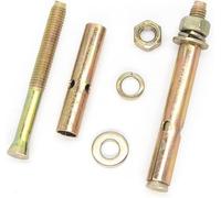 Tornillo de expansión M6 - Perno de anclaje for hormigón de alta resistencia con cabeza hexagonal for una fijación segura(M6x80mm 5pcs)