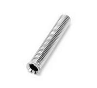 Tornillo de extensión para fregadero de cocina, M12 x 70 mm, cobre cromado para mayor altura, fregadero grueso, tapón colador para fregadero