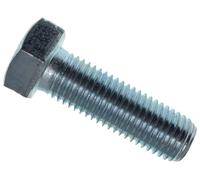Tornillo de fijación de alta resistencia ZP M16 x 50 mm (caja 25), adecuado para su uso en ingeniería, producción, construcción, reparación y mantenimiento. Chapado en zinc para un acabado más