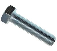 Tornillo de fijación de alta resistencia ZP M20 x 80 mm (caja 10), adecuado para su uso en ingeniería, producción, construcción, reparación y mantenimiento. Chapado en zinc para un acabado más