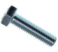Tornillo de fijación de alta resistencia ZP M8 x 30 mm (caja 50), adecuado para su uso en ingeniería, producción, construcción, reparación y mantenimiento. Chapado en zinc para un acabado más duradero