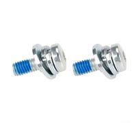 Tornillo de fijación de rueda trasera resistente compatible con Xiaomi para M365 y Pro E-scooter, perno de acero inoxidable resistente a la corrosión para estabilidad, 6 piezas (2 piezas)