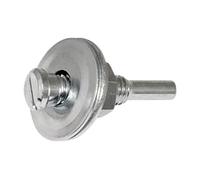 Tornillo de fijación para muelas y discos abrasivos agujero 16 mm vástago 8 mm (para discos Lux Metal de 150 mm de diámetro) para pulir adaptable con todo tipo de brocas de las mejores marcas.