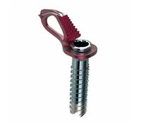Tornillo de hielo Blue Ice Aero Lite Ice Screw 10 cm Color: rojo