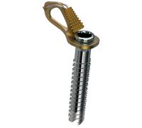 Tornillo de hielo Blue Ice Aero Lite Ice Screw 13 cm Color: dorado